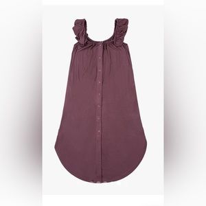 Kindred Bravely Ruffle Strap Labor & Delivery Gown